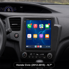 Honda Civic 2012-2015 - 9,7" radio med Apple CarPlay och Android Auto 