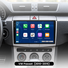 VW Passat 10-15 - 9/10,1" radio med Apple CarPlay och Android Auto 