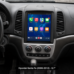Hyundai Santa Fe 2006-2012 - 9,7" radio med Apple CarPlay och Android Auto 