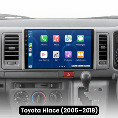 Toyota Hiace 05-18 - 10,1" radio med Apple CarPlay och Android Auto
