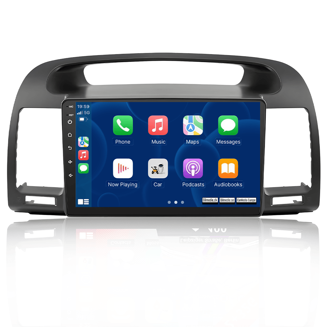 Toyota Camry 02-06 - 9" Radio med Apple CarPlay och Android Auto
