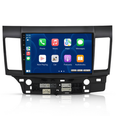 Mitsubishi Lancer 07-13 - 9" radio med Apple CarPlay och Android Auto 