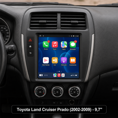 Toyota Land Cruiser Prado 2002-2009 - 9,7" radio med Apple CarPlay och Android Auto 