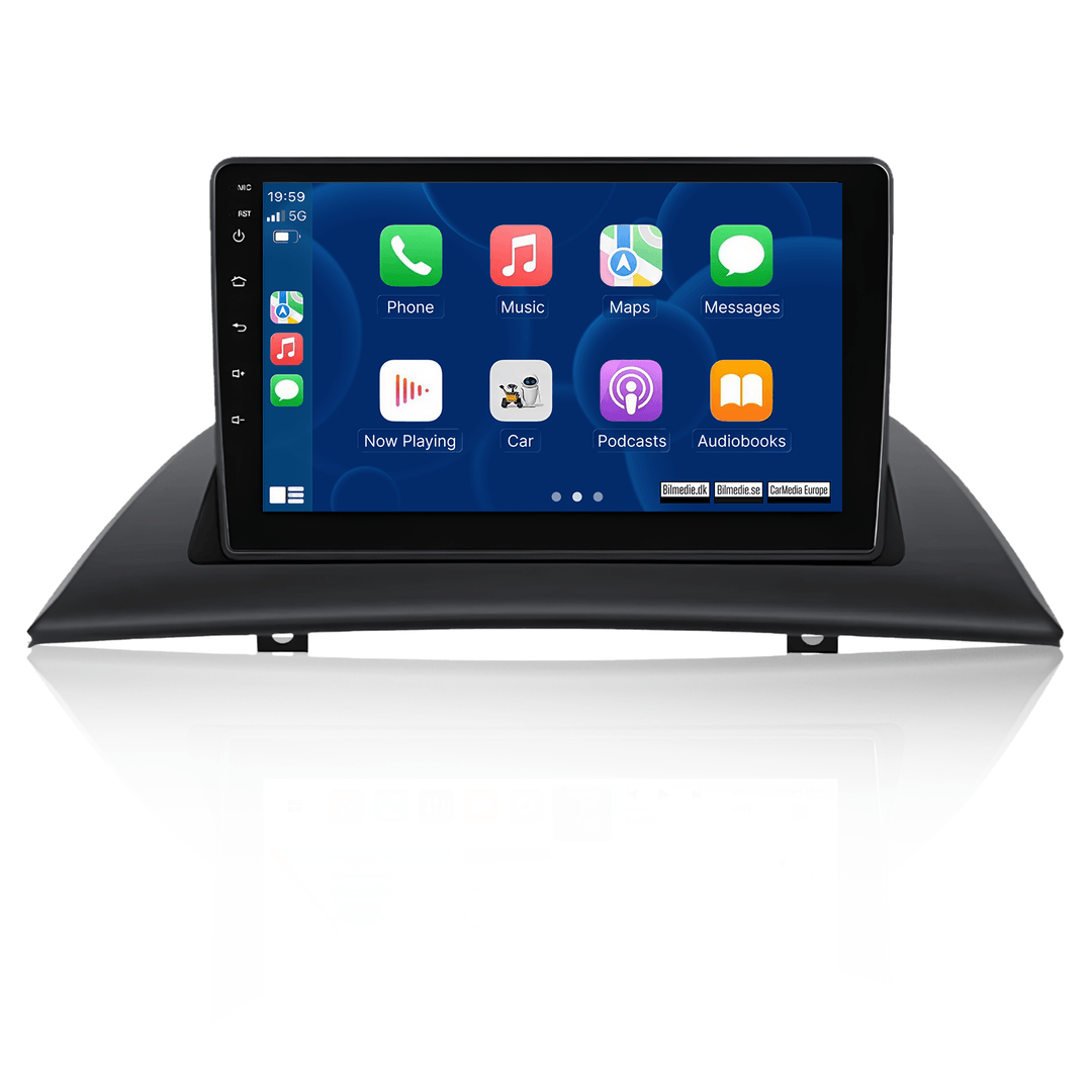 BMW X3 03-11 - 9" radio med Apple CarPlay och Android Auto 