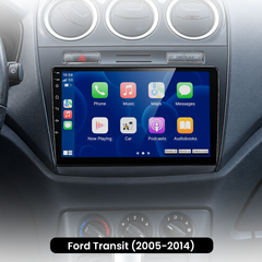 Ford Transit 05-14 - 9" radio med Apple CarPlay och Android Auto 