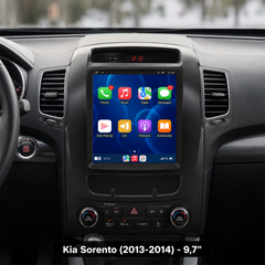 Kia Sorento 2013-2014 – 9,7" radio med Apple CarPlay och Android Auto 