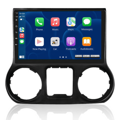 Jeep Wrangler 11-14 – 10,1" radio med trådlös Apple CarPlay och Android Auto 