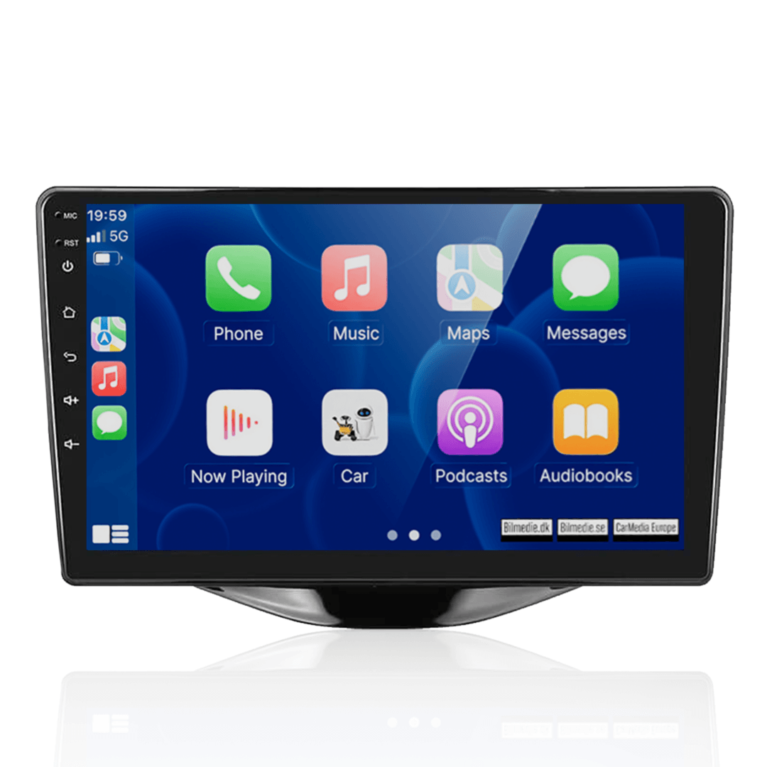 108, C1, Aygo 15-20 - 9" radio med Apple CarPlay och Android Auto 