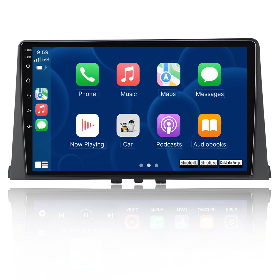 Citroën Berlingo/Peugeot Partner 19-26 - 10,1" radio med Apple CarPlay och Android Auto
