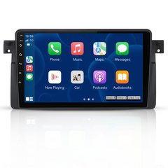 BMW E46 - 9" radio med Apple CarPlay och Android Auto 