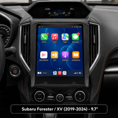 Subaru Forester / XV 2019-2024 - 9,7" radio med Apple CarPlay och Android Auto 