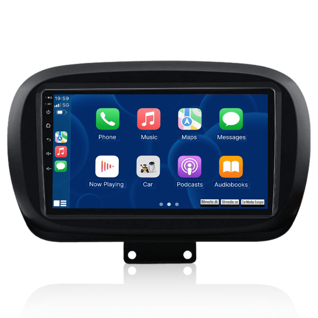 Fiat 500X 14-20 - 9" Radio med Apple CarPlay och Android Auto