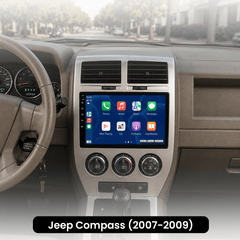 Jeep Compass 2007-2009 - 10,1" radio med Apple CarPlay och Android Auto 