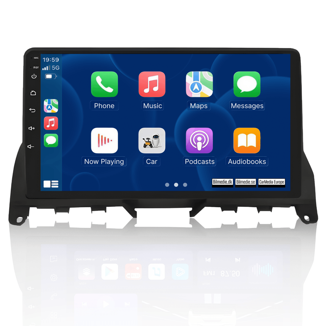 Mercedes-Benz W204 - 9" radio med Apple CarPlay och Android Auto 