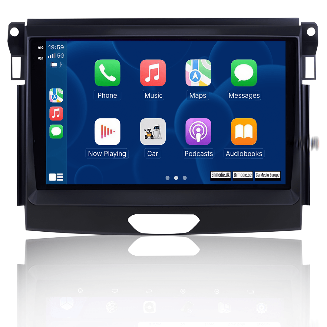 Ford Ranger 15-20 – 9" Radio med Apple CarPlay och Android Auto