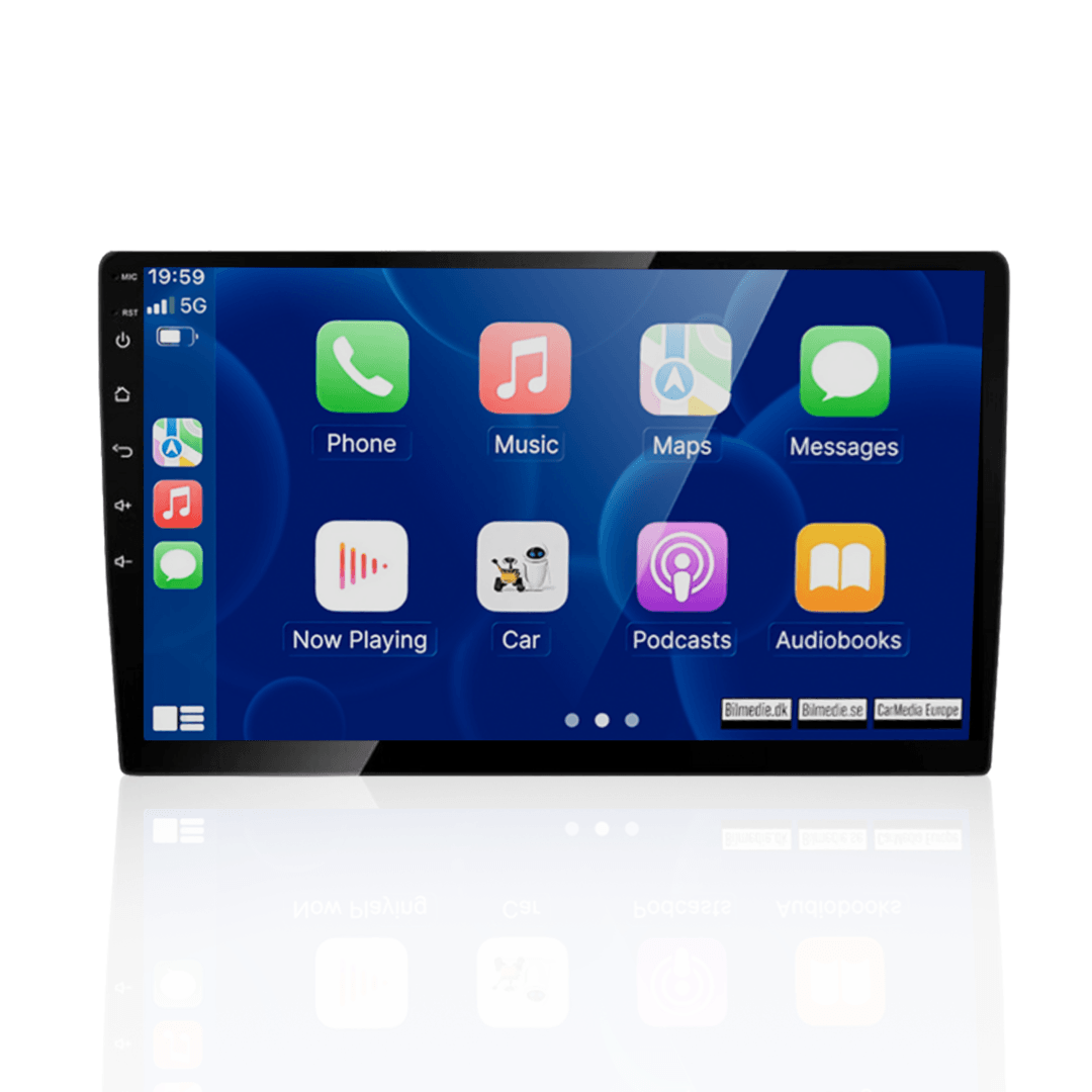 Fiat 500 16-19 - 9" radio med Apple CarPlay och Android Auto 