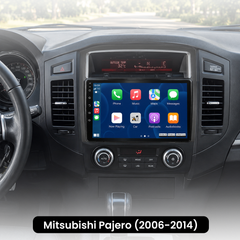 Mitsubishi Pajero 2006-2014 - 9" radio med Apple CarPlay och Android Auto 