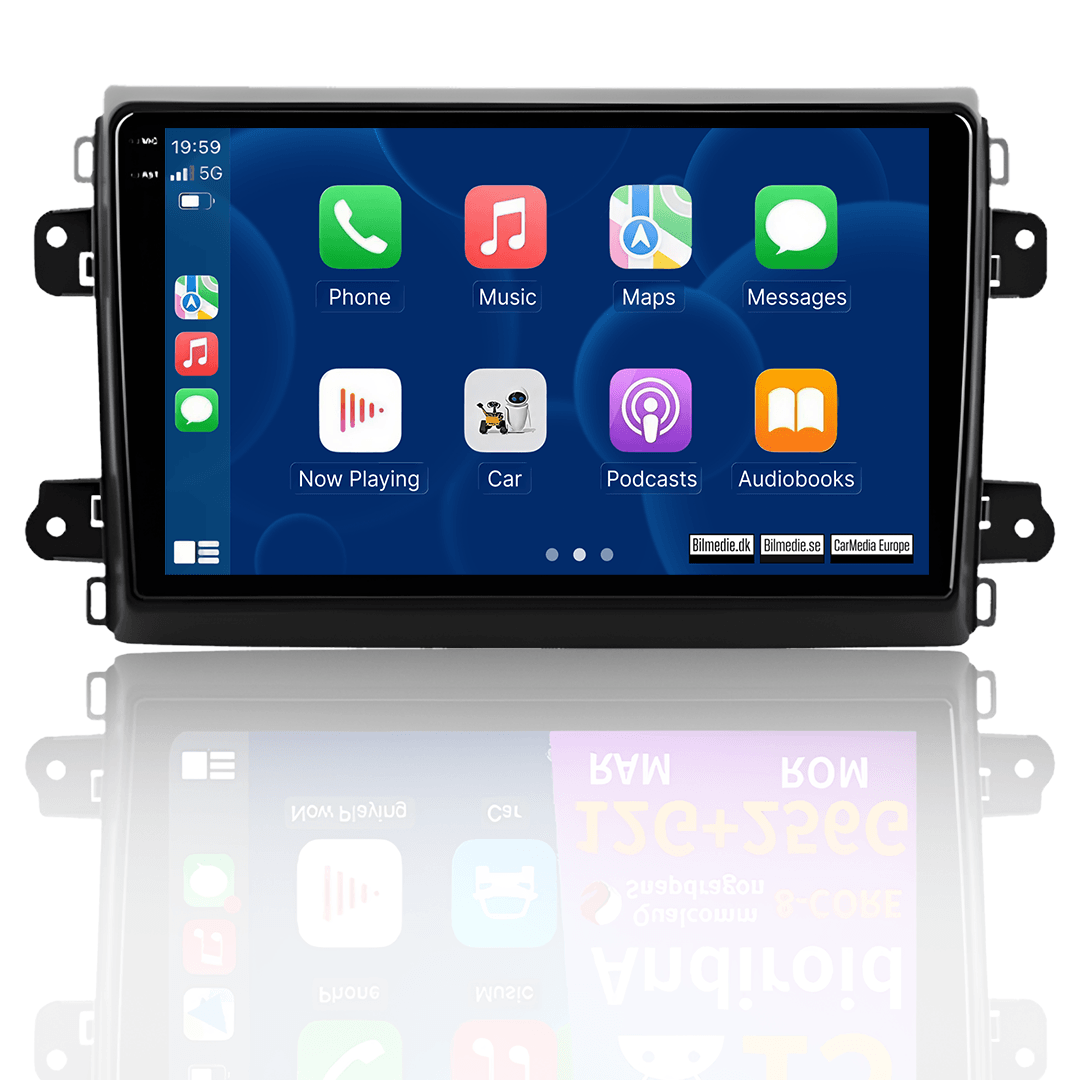 Boxer/Jumper/Ducato 20-25 - 9" radio med Apple CarPlay och Android Auto 
