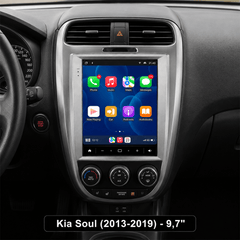 Kia Soul 2013-2019 - 9,7" radio med Apple CarPlay och Android Auto 