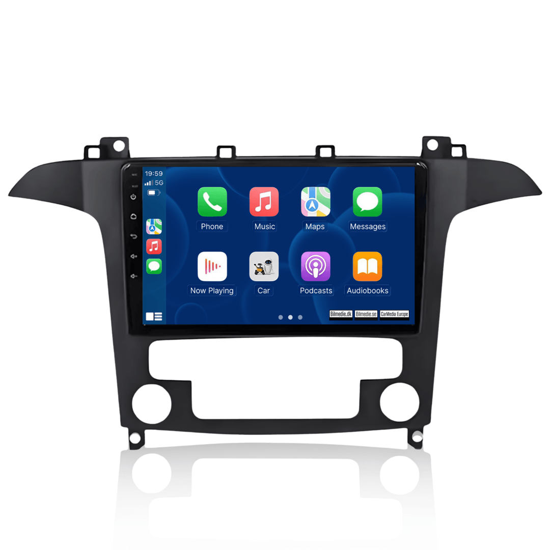 Ford S-Max 2007-2015 - 9" radio med Apple CarPlay och Android Auto 