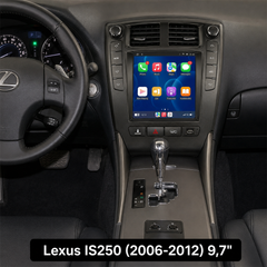 Lexus IS250 2006-2012 - 9,7" radio med Apple CarPlay och Android Auto 