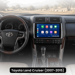 Toyota Land Cruiser 2007-2015 - 10,1" radio med Apple CarPlay och Android Auto 