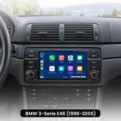 BMW E46 - 7" Radio med Apple CarPlay och Android Auto