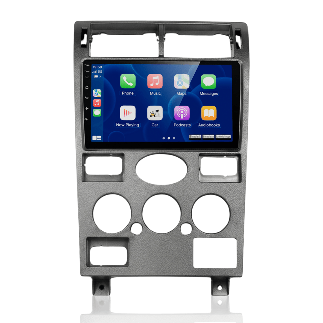 Ford Mondeo 00-07 - 9" radio med Apple CarPlay och Android Auto 