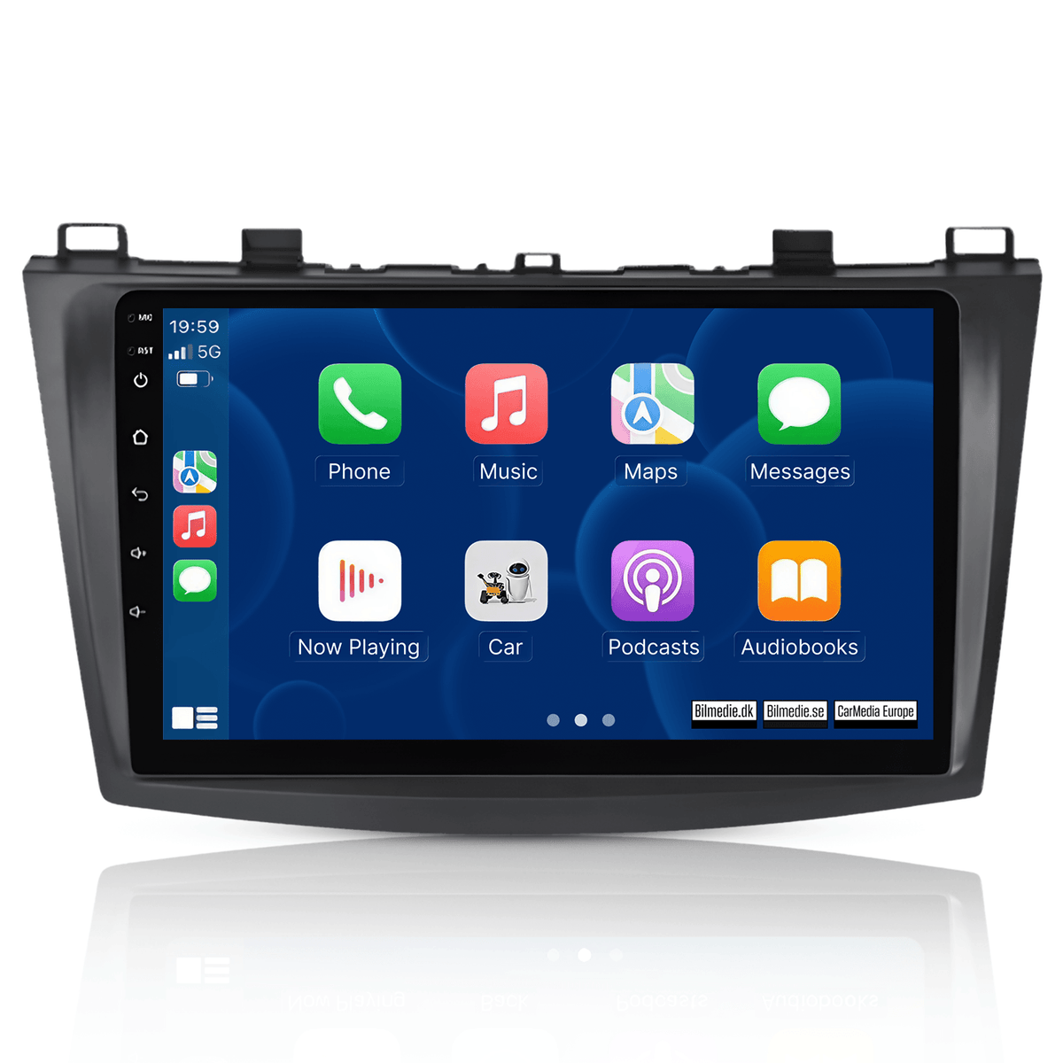 Mazda 3 10-13 - 9" radio med Apple CarPlay och Android Auto 