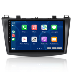 Mazda 3 10-13 - 9" radio med Apple CarPlay och Android Auto 