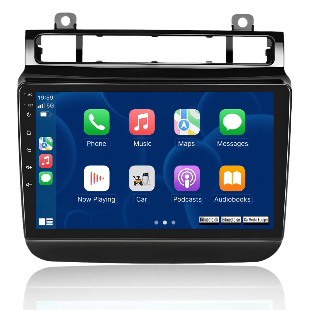 VW Touareg 11-17 - 9" radio med Apple CarPlay och Android Auto 