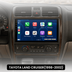 Toyota Land Cruiser 1998-2002 - 9" radio med Apple CarPlay och Android Auto 