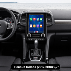Renault Koleos 2017-2018 – 9,7" radio med Apple CarPlay och Android Auto 