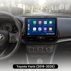 Toyota Yaris 2019-2026 - 10,1" radio med Apple CarPlay och Android Auto 