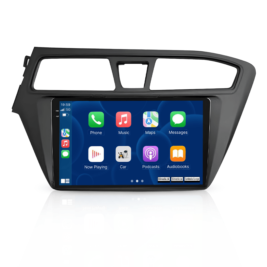 Hyundai I20 14-19 - 9" radio med Apple CarPlay och Android Auto 