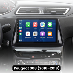 Peugeot 308 13-16 - 9" radio med Apple CarPlay och Android Auto 