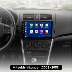 Mitsubishi Lancer 2008-2015 – Bilmedie Connect 9" radio med Apple CarPlay och Android Auto 