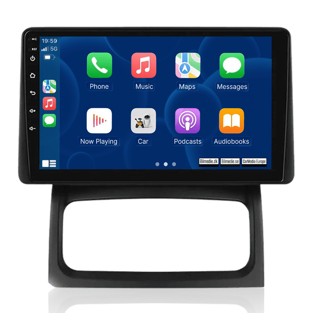 Renault Clio 2000-2012 – 9” bilradio med Apple CarPlay & Android Auto 