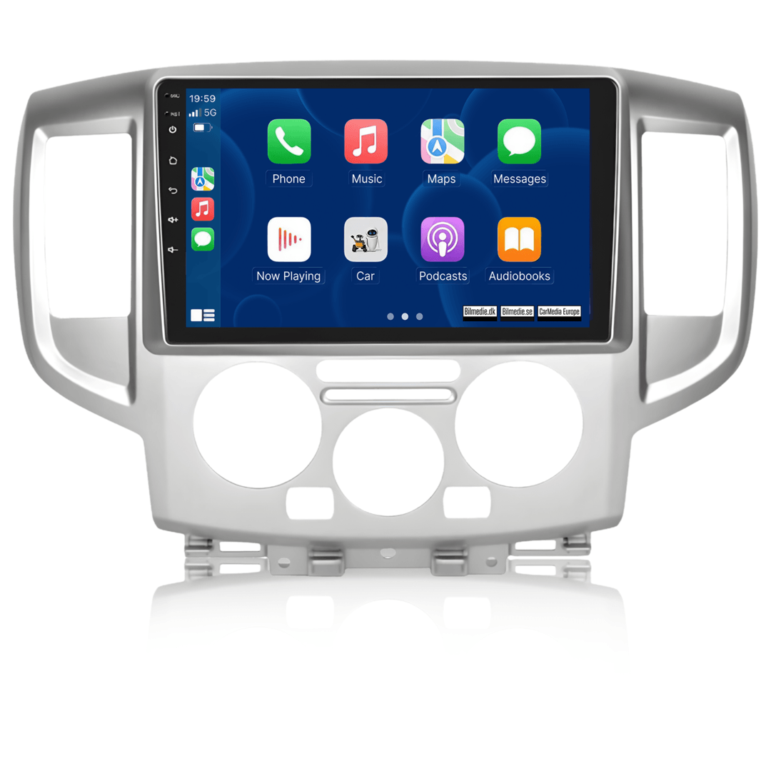 Nissan NV200 09-23 - 9" Radio med Apple CarPlay och Android Auto