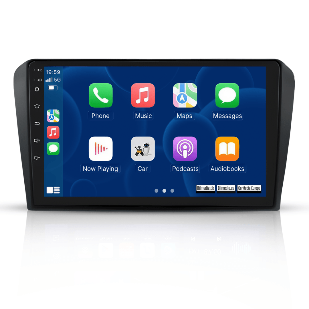 Mazda 3 04-09 - 9" radio med Apple CarPlay och Android Auto 