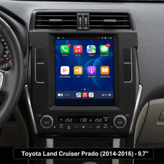Toyota Land Cruiser Prado 2014-2016 - 9,7" radio med Apple CarPlay och Android Auto 