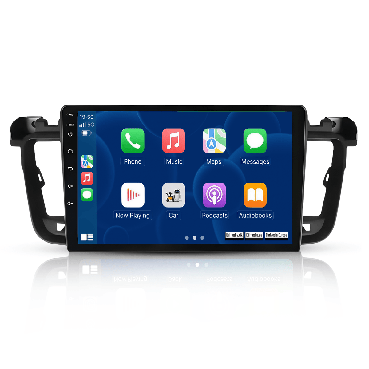 Peugeot 508 11-18 - 9" radio med Apple CarPlay och Android Auto 