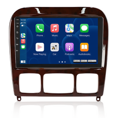 Mercedes S-Klasse 1998-2005 – 9" radio med Apple CarPlay och Android Auto 