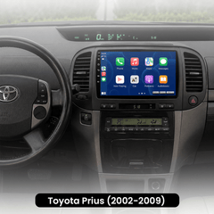 Toyota Prius 2002-2009 - 9" radio med Apple CarPlay och Android Auto 