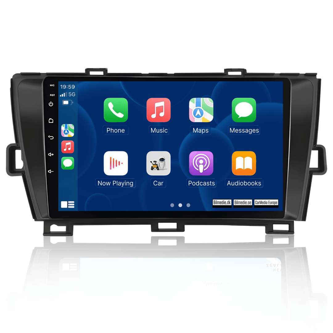 Toyota Prius 09-15 - 9" radio med Apple CarPlay och Android Auto 