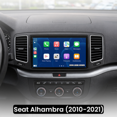 VW Sharan 10-21 - 9" radio med Apple CarPlay och Android Auto 