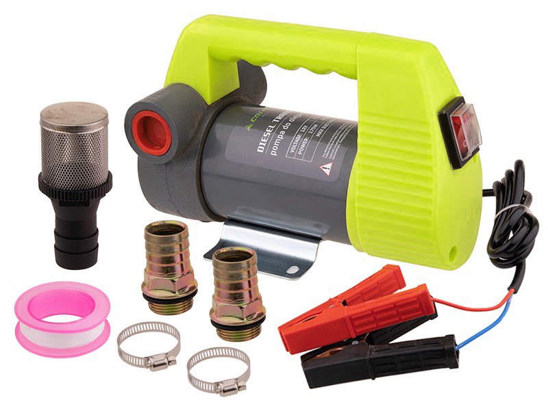 Dieselpump 12V 175W med filter och anslutningar