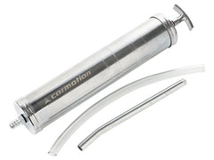 Manuell sugpump 500 ml för olja från CARMOTION