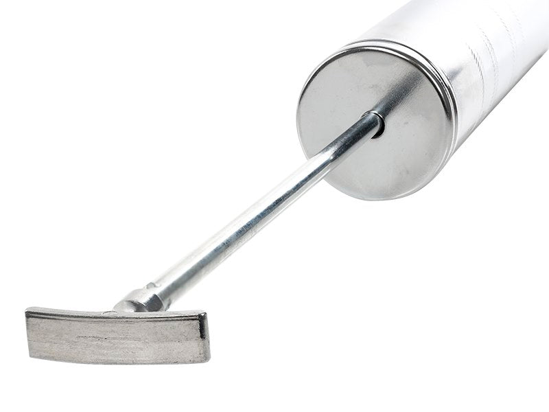 Manuell sugpump i stål för oljehantering