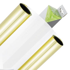 CARMOTION solfilm för bilrutor i guld och silver